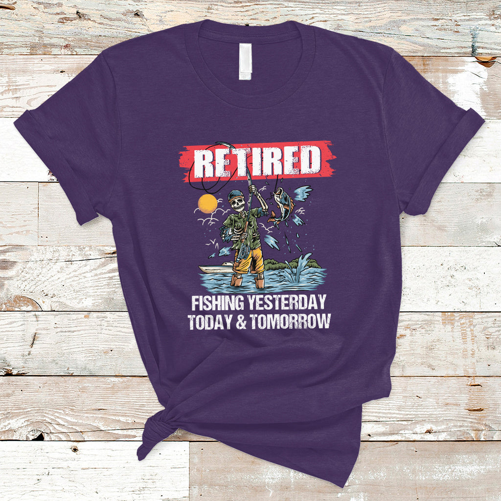 funny-fishing-t-shirt-retired-fishing-yesterday-today-and-tomorrow-funny-fishing-skeleton-officially-retirement-funny-fishing-gifts-for-men-fisherman-fishing-buddy