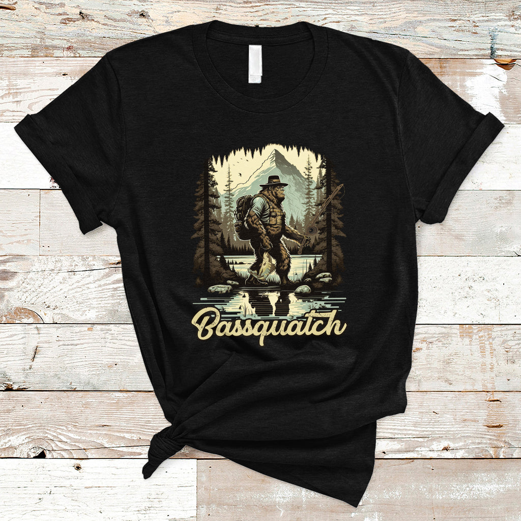 funny-fishing-t-shirt-bigfoot-fishing-outdoor-bigfoot-team-sasquatch-hunting-fishing-gifts-for-men-women-fisherman