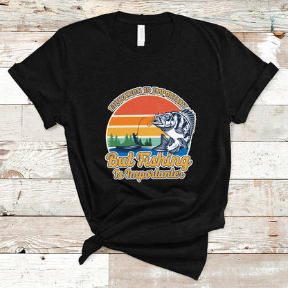 funny-fishing-t-shirt-education-is-important-but-fishing-is-importanter-boat-fishing-fishing-hobbies-funny-fishing-gifts-for-men-fisherman