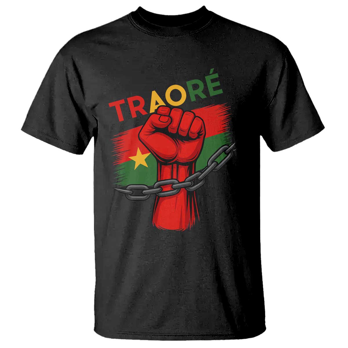 traore-2025-burkina-faso-flag-t-shirt-raised-fist-broken-chains