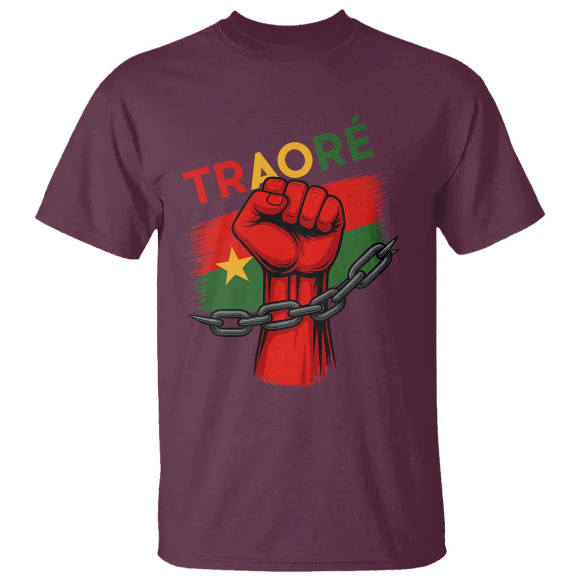 traore-2025-burkina-faso-flag-t-shirt-raised-fist-broken-chains