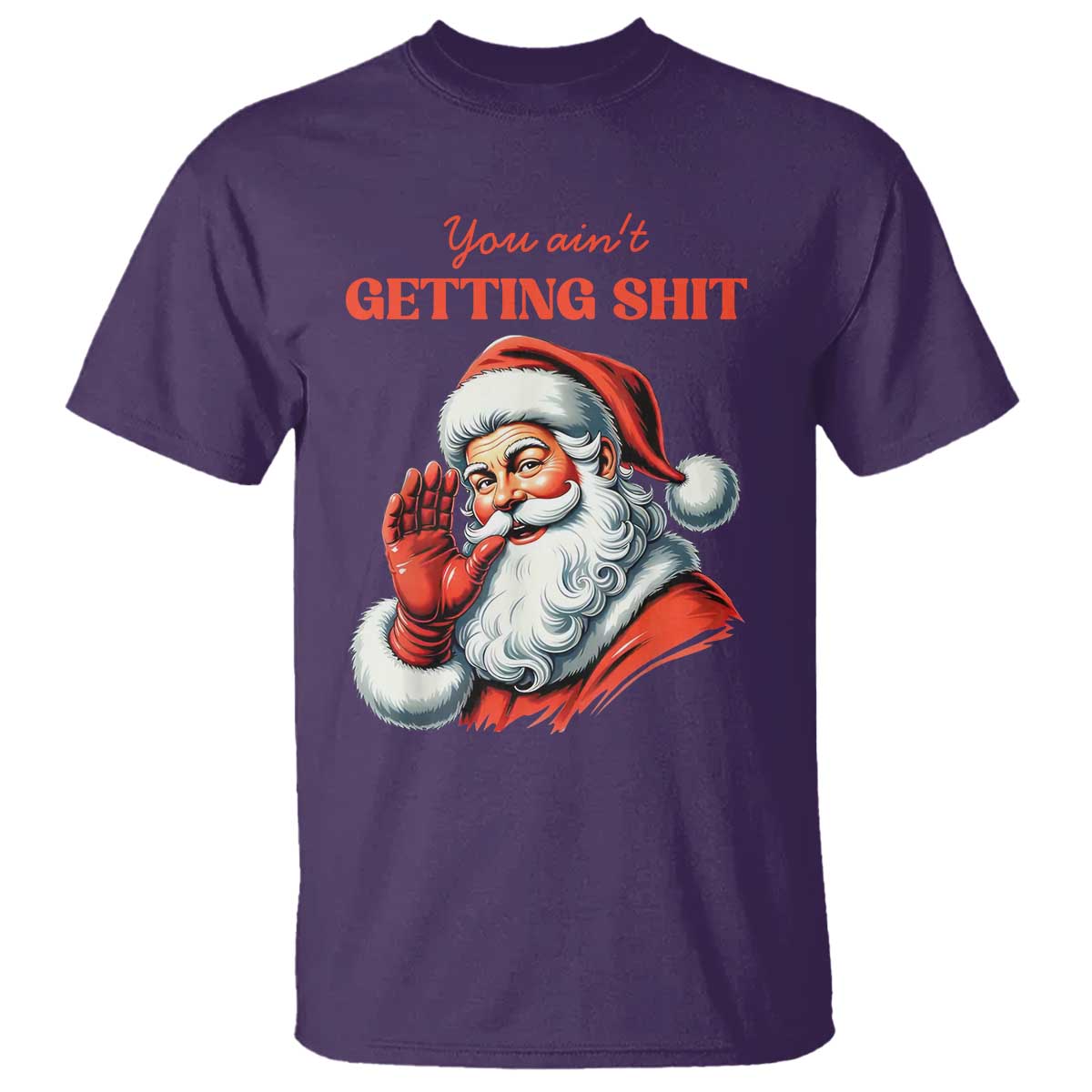 funny-santa-t-shirt-you-aint-getting-shit-retro