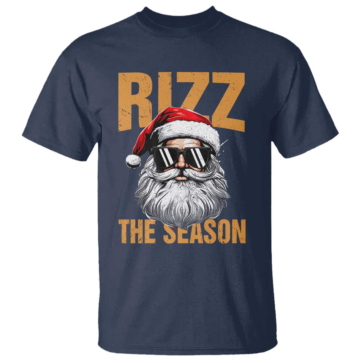 funny-santa-rizz-christmas-t-shirt-rizz-the-season