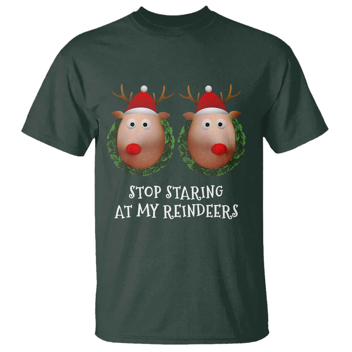 funny-christmas-chest-joke-t-shirt-stop-staring-at-my-reindeers-merry-titmas-boobs