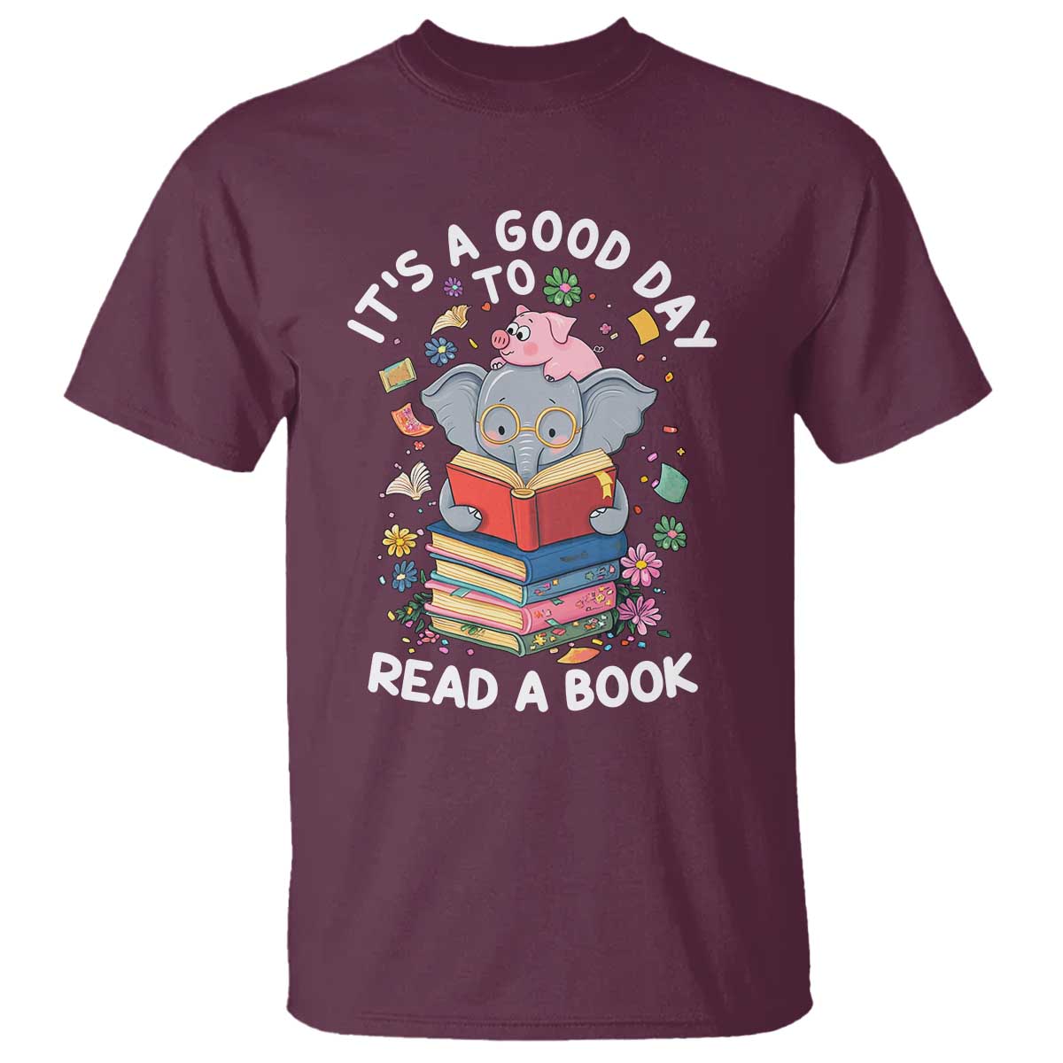 its-a-good-day-to-read-book-t-shirt-cute-elephant-reading-across-america