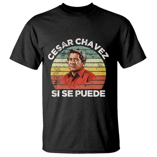 cesar-chavez-t-shirt-si-se-puede-mexican-hispanic-heritage-month-vintage
