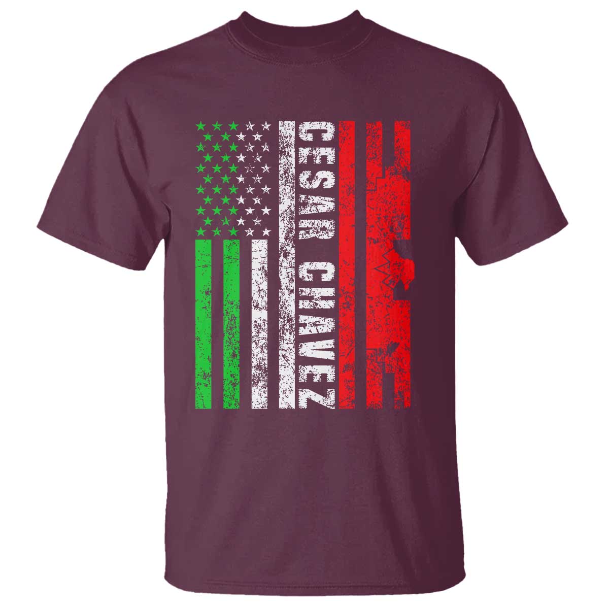 cesar-chavez-t-shirt-american-mexican-flag-patriotic-mexico-distressed