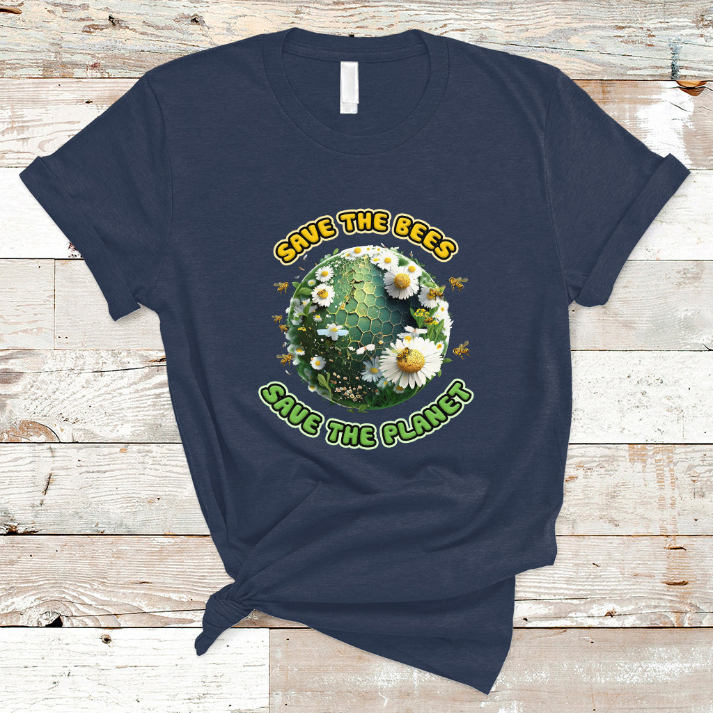 earth-day-t-shirt-save-the-bees-save-the-planet-raise-environmental-awareness-go-green-go-planet-ts02