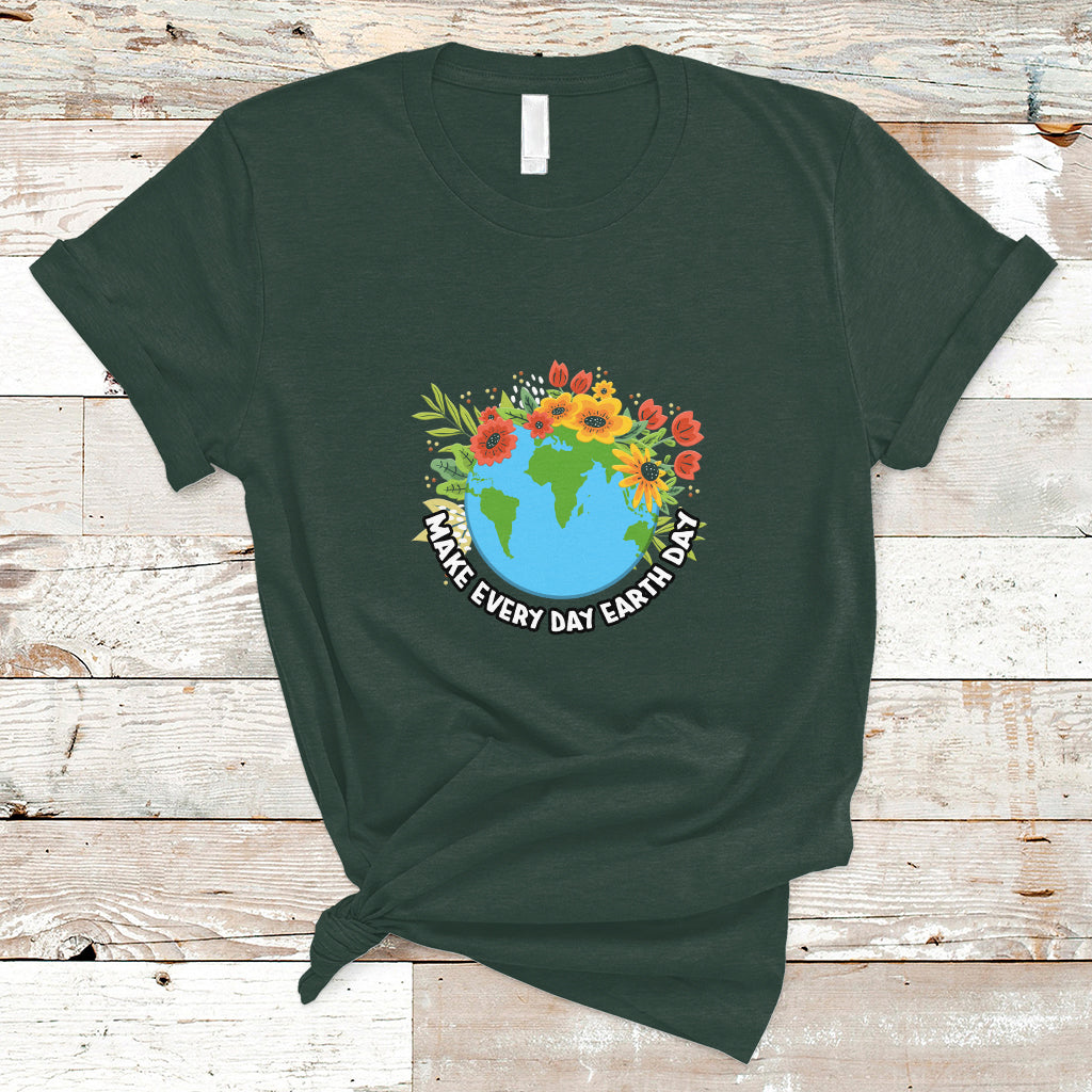 earth-day-t-shirt-make-everyday-green-planet-raise-environmental-awareness-ts02