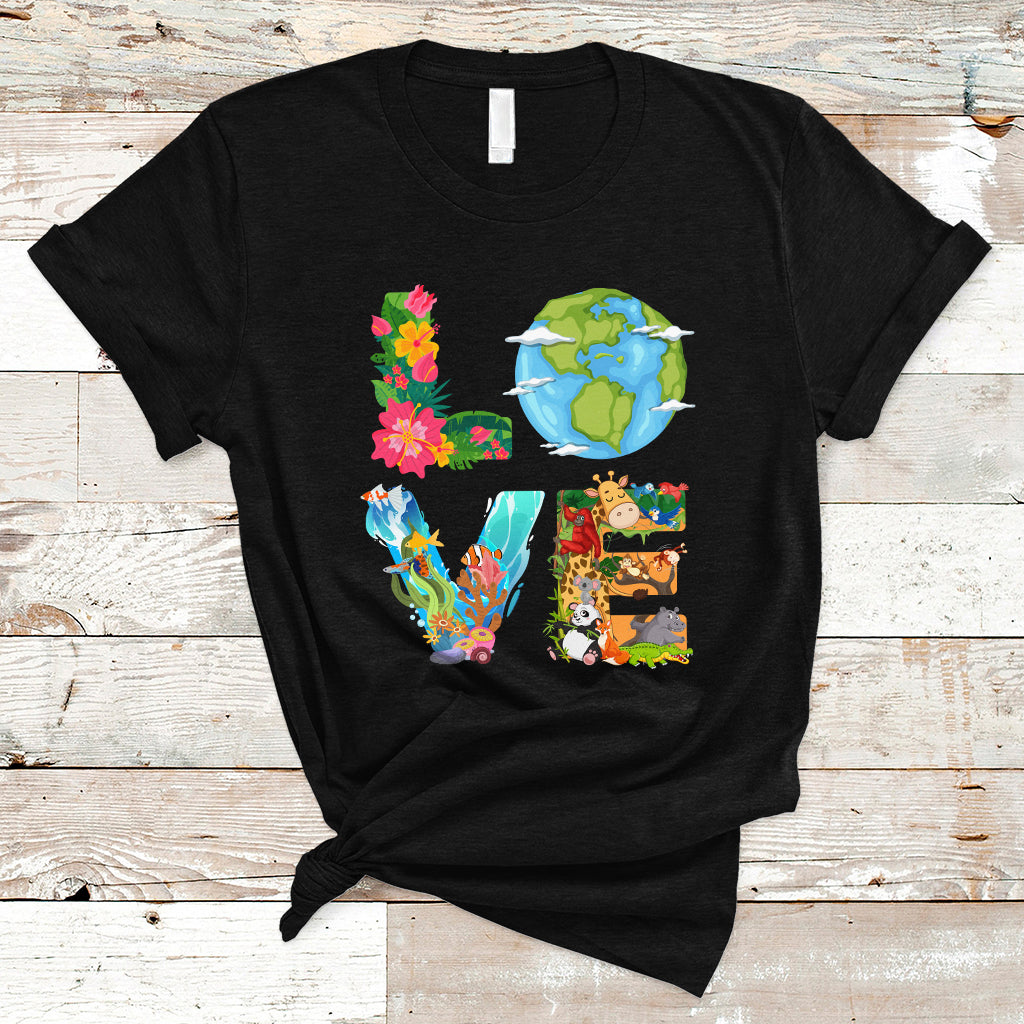 earth-day-t-shirt-peace-love-earth-love-your-mother-go-planet-ocean-wildlife-protection-ts02