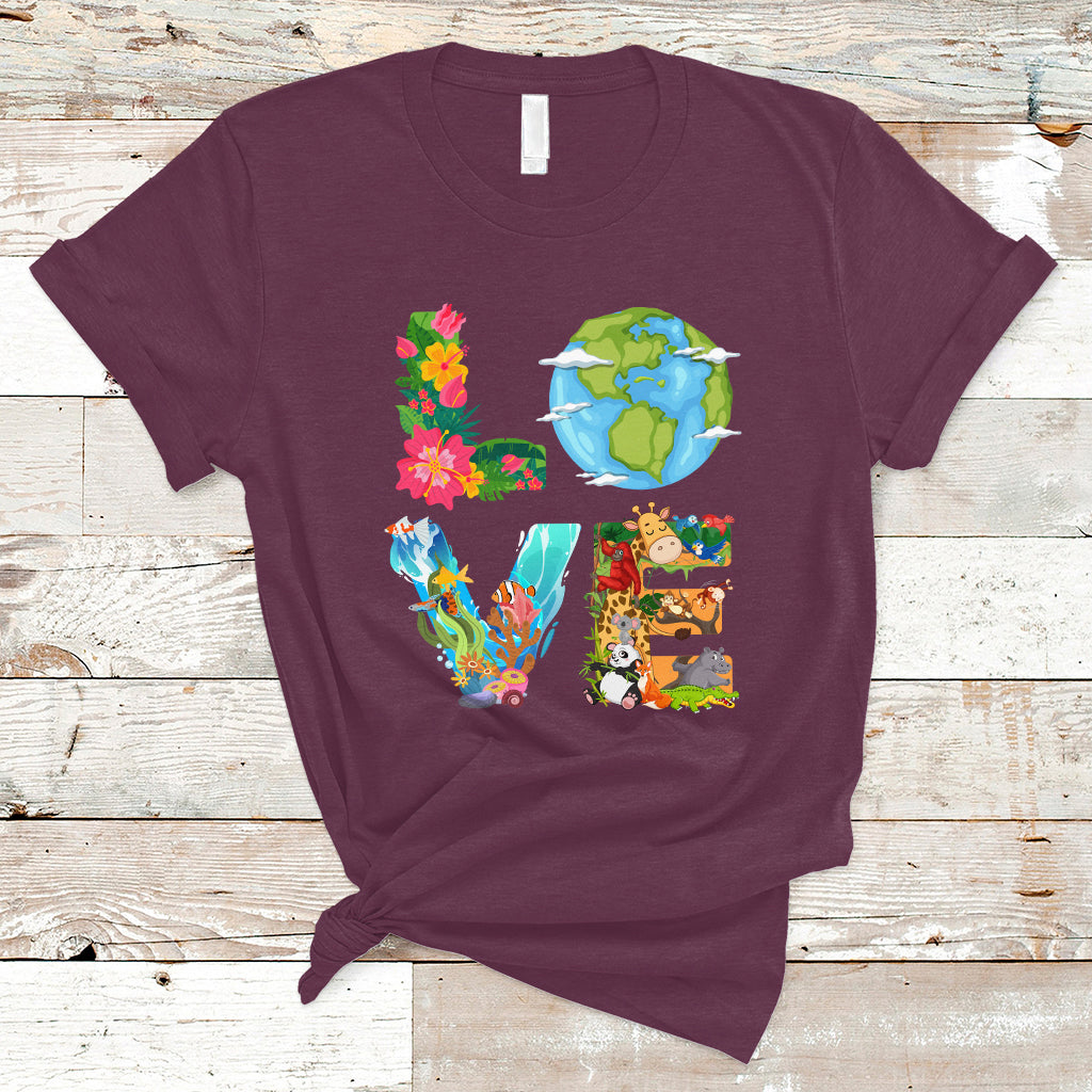 earth-day-t-shirt-peace-love-earth-love-your-mother-go-planet-ocean-wildlife-protection-ts02