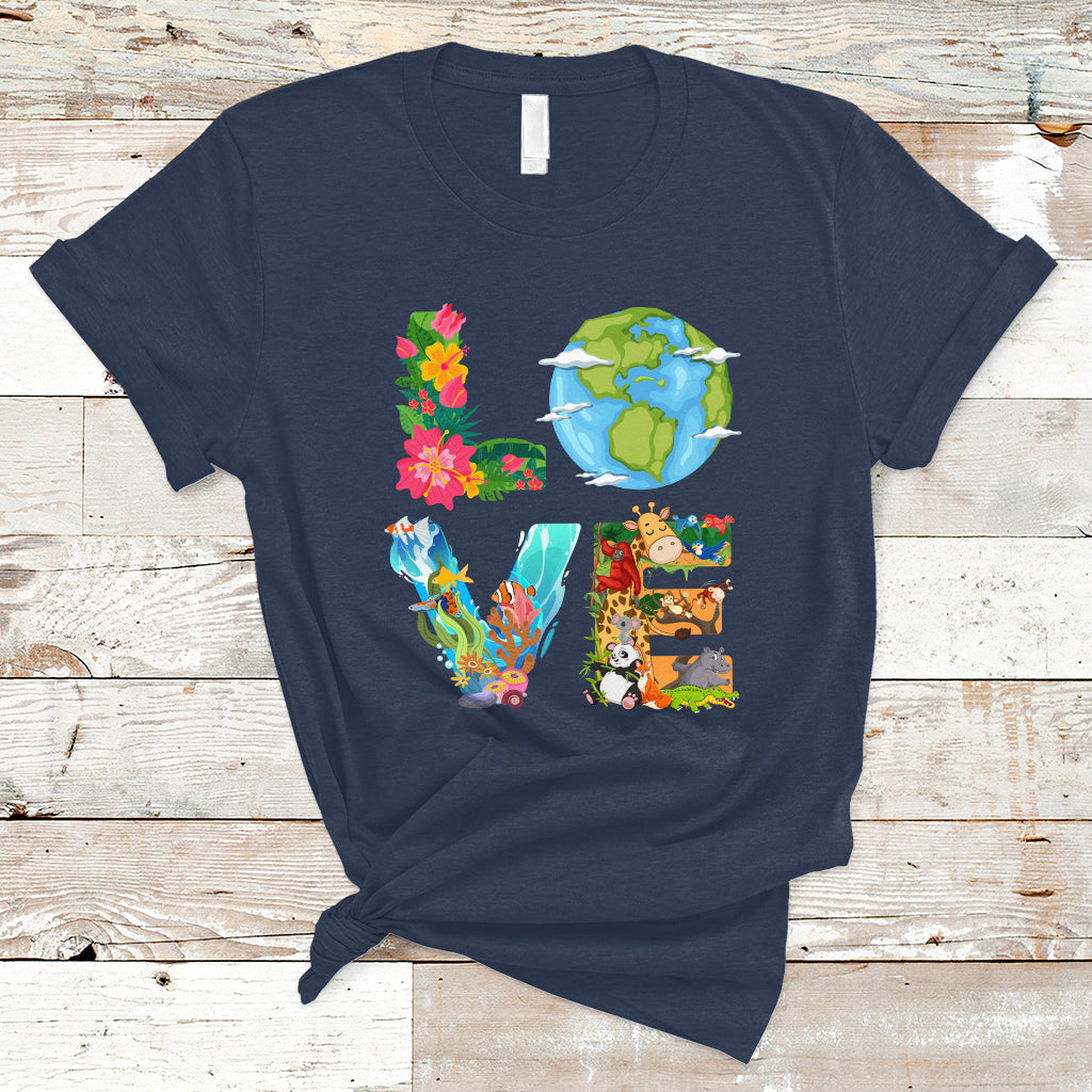 earth-day-t-shirt-peace-love-earth-love-your-mother-go-planet-ocean-wildlife-protection-ts02