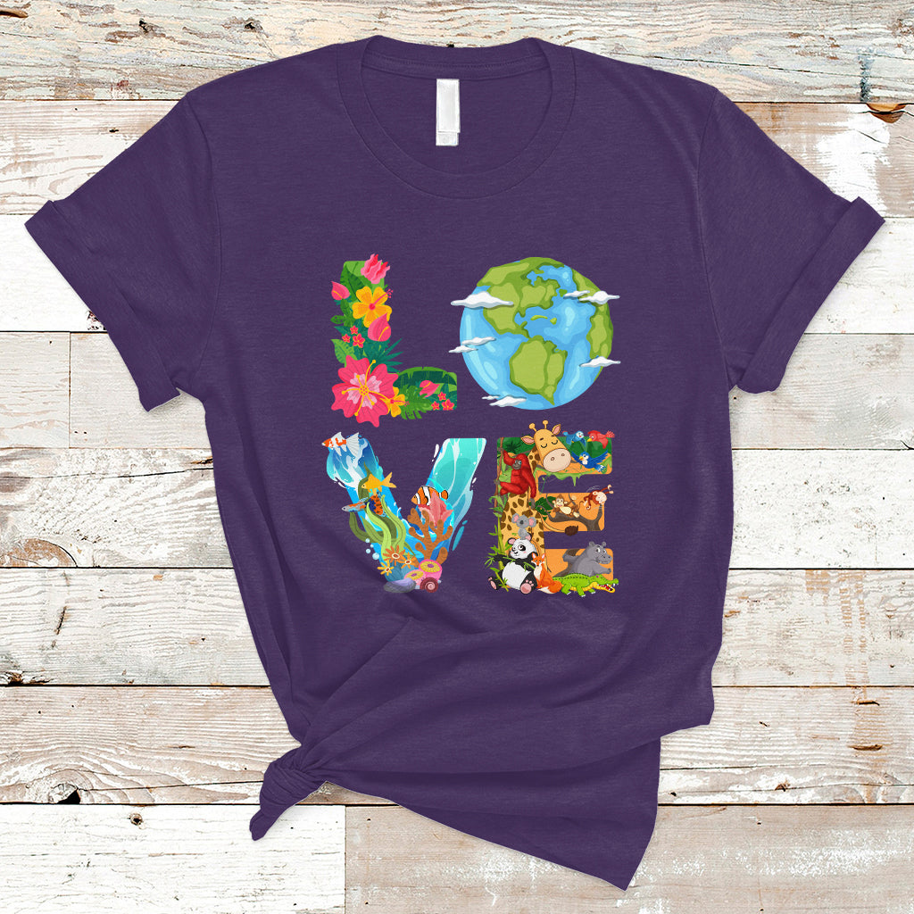 earth-day-t-shirt-peace-love-earth-love-your-mother-go-planet-ocean-wildlife-protection-ts02