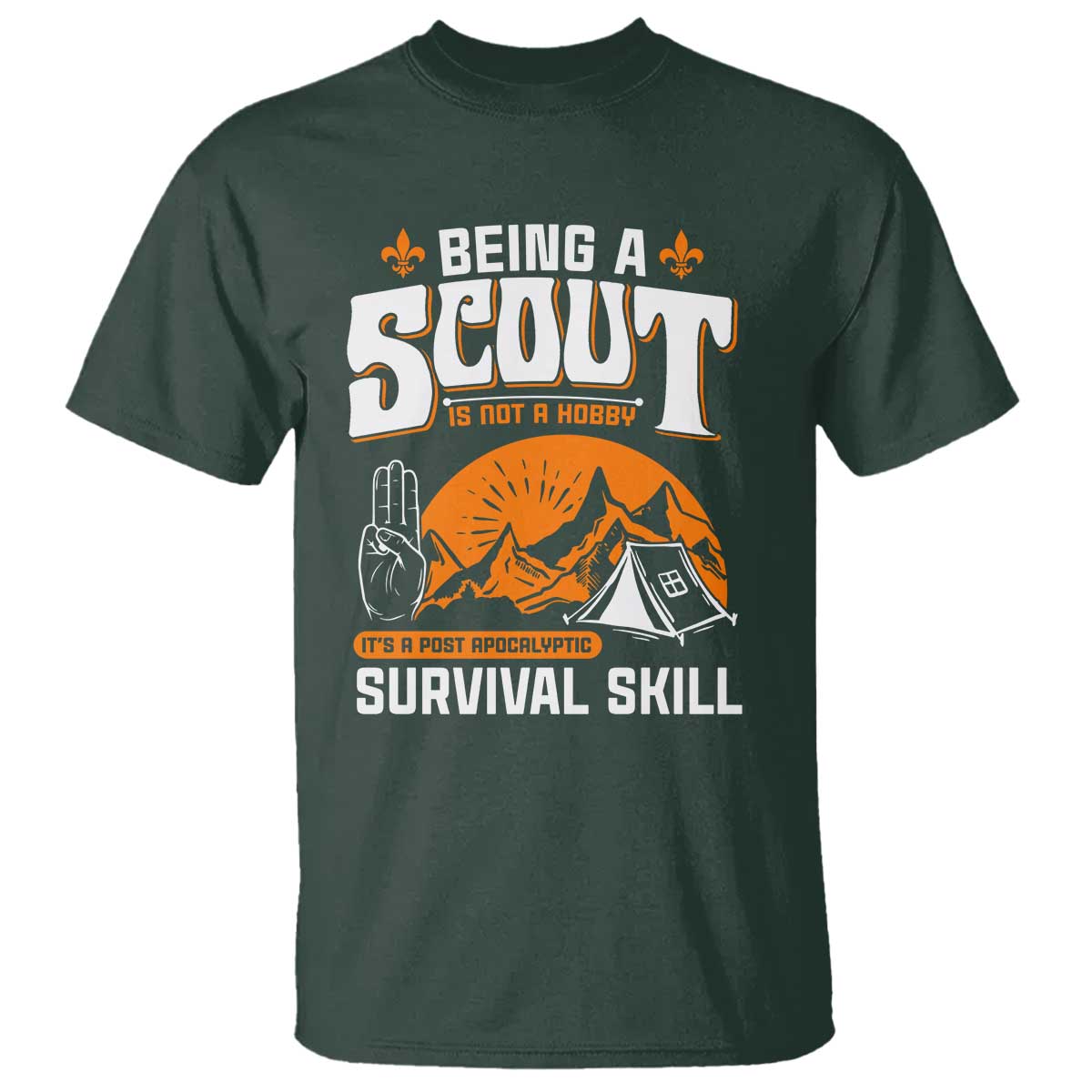 funny-scout-t-shirt-being-a-scout-is-not-a-hobby-survival-skill-adventure
