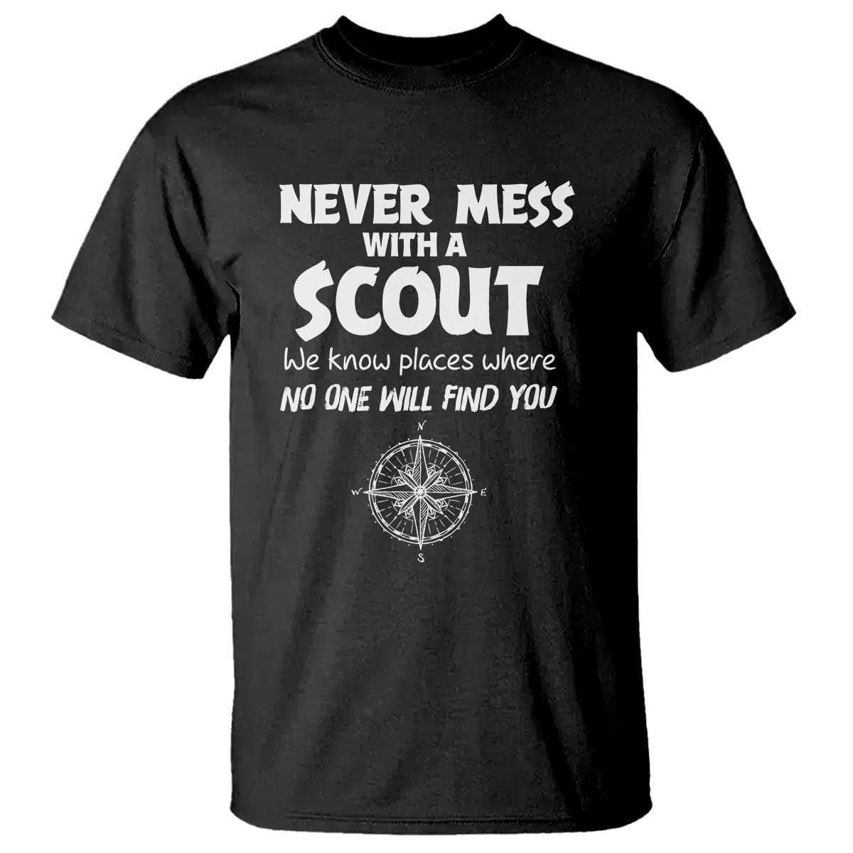 funny-scout-t-shirt-never-mess-with-a-scout-compass