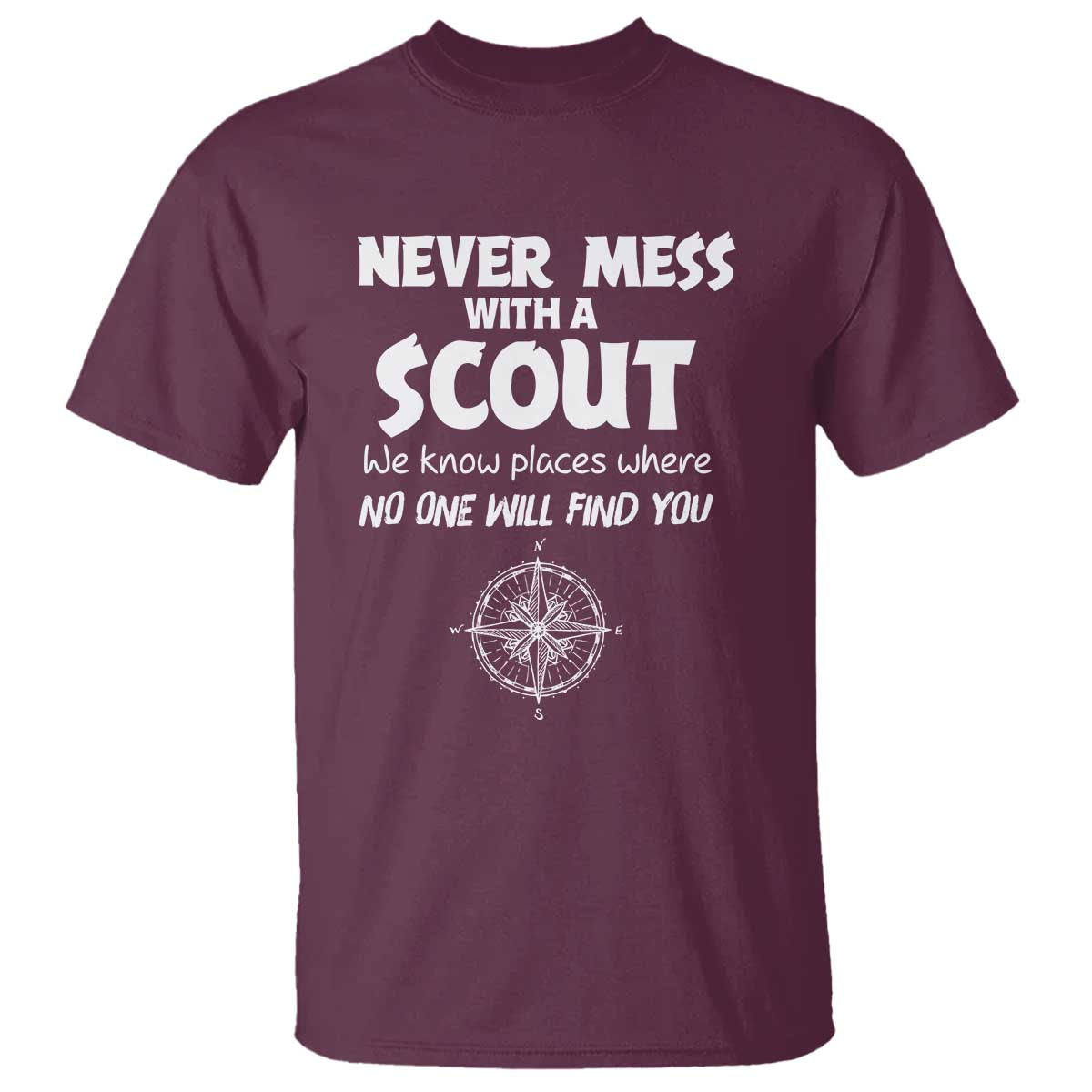 funny-scout-t-shirt-never-mess-with-a-scout-compass