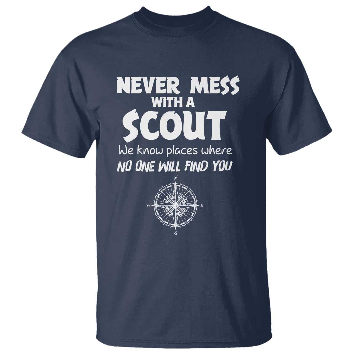 funny-scout-t-shirt-never-mess-with-a-scout-compass