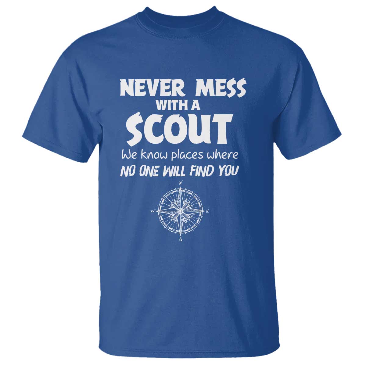 funny-scout-t-shirt-never-mess-with-a-scout-compass