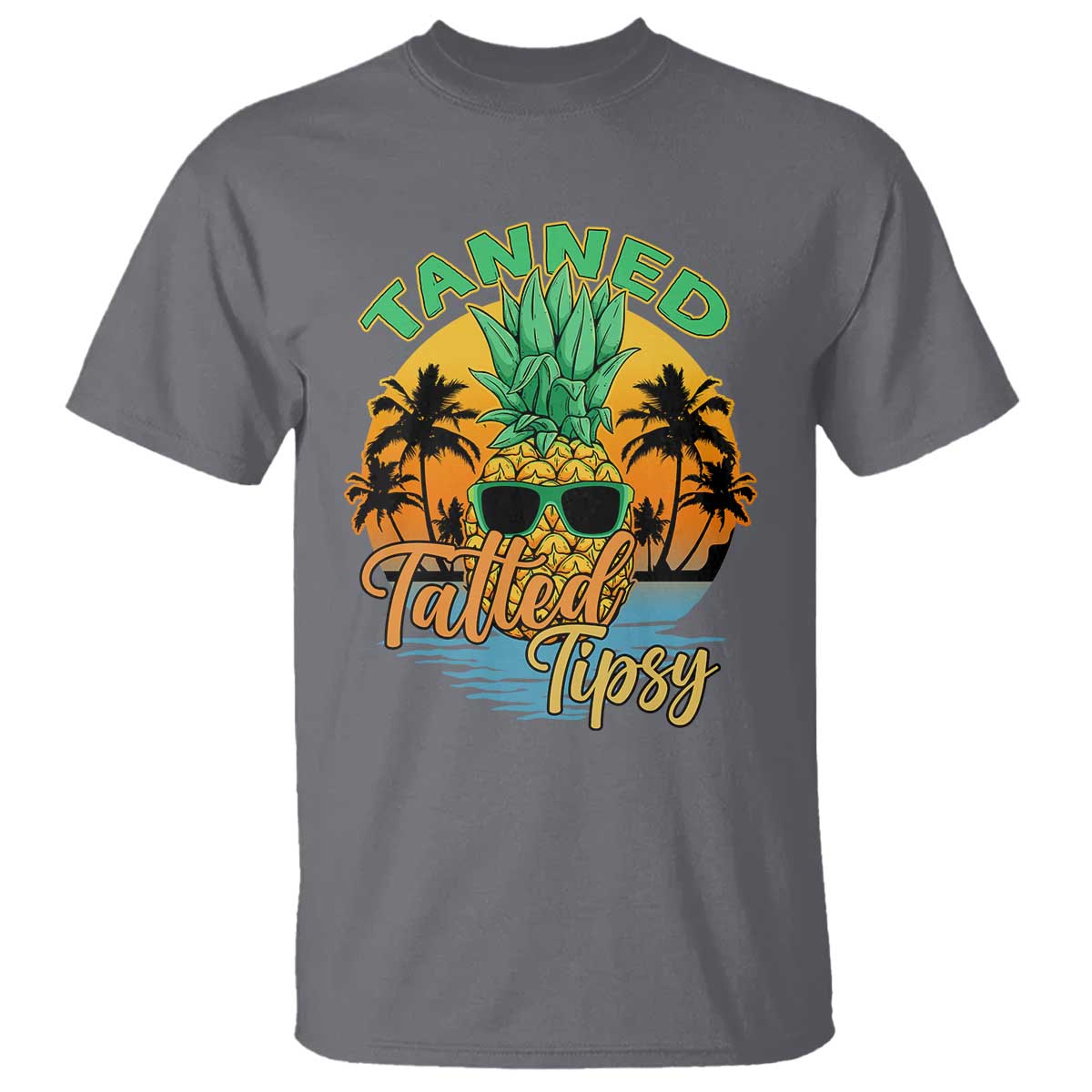 summer-vibe-t-shirt-tanned-tatted-tipsy-funny-pineapple-retro-sunset