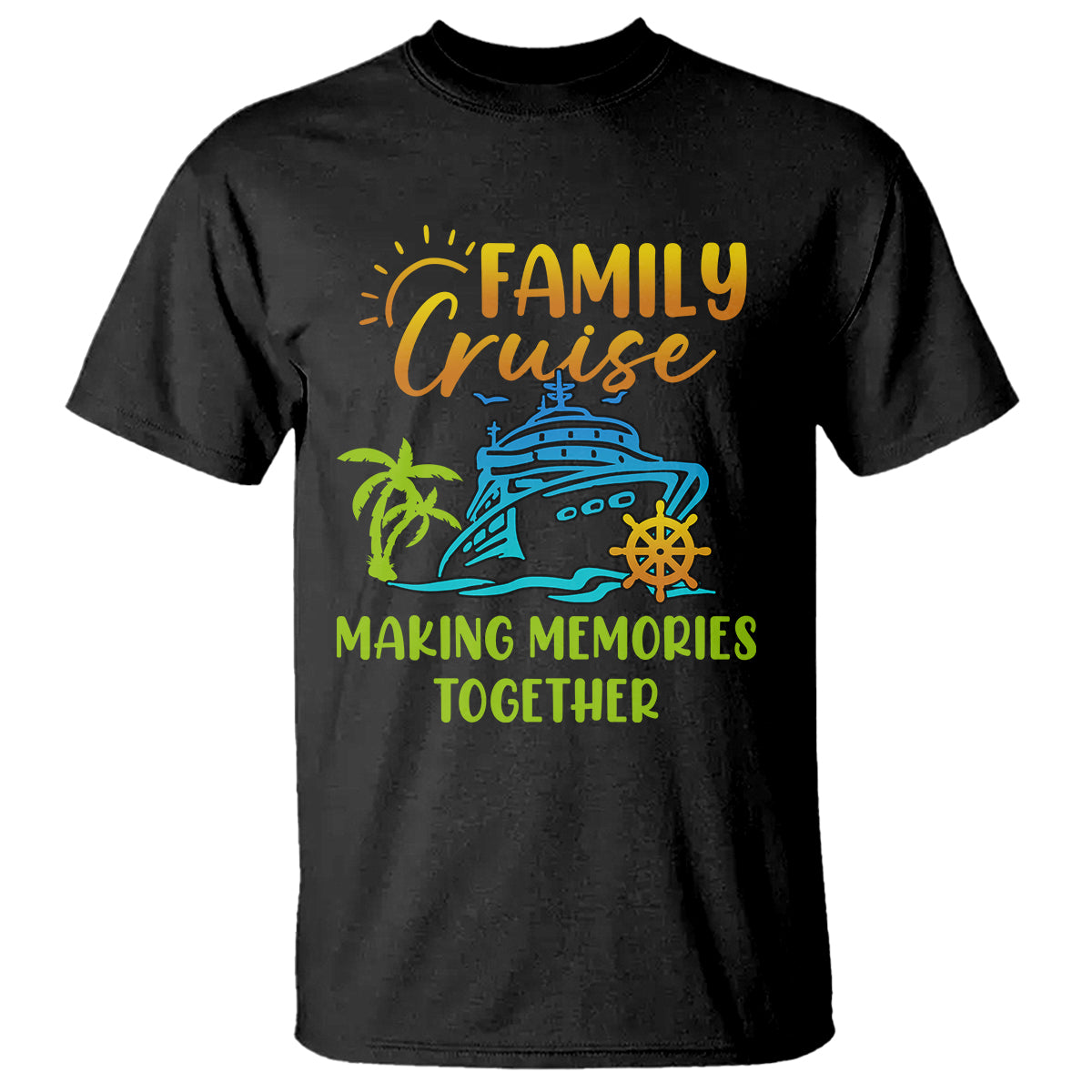 family-cruise-t-shirt-making-memories-together-trip-family-matching