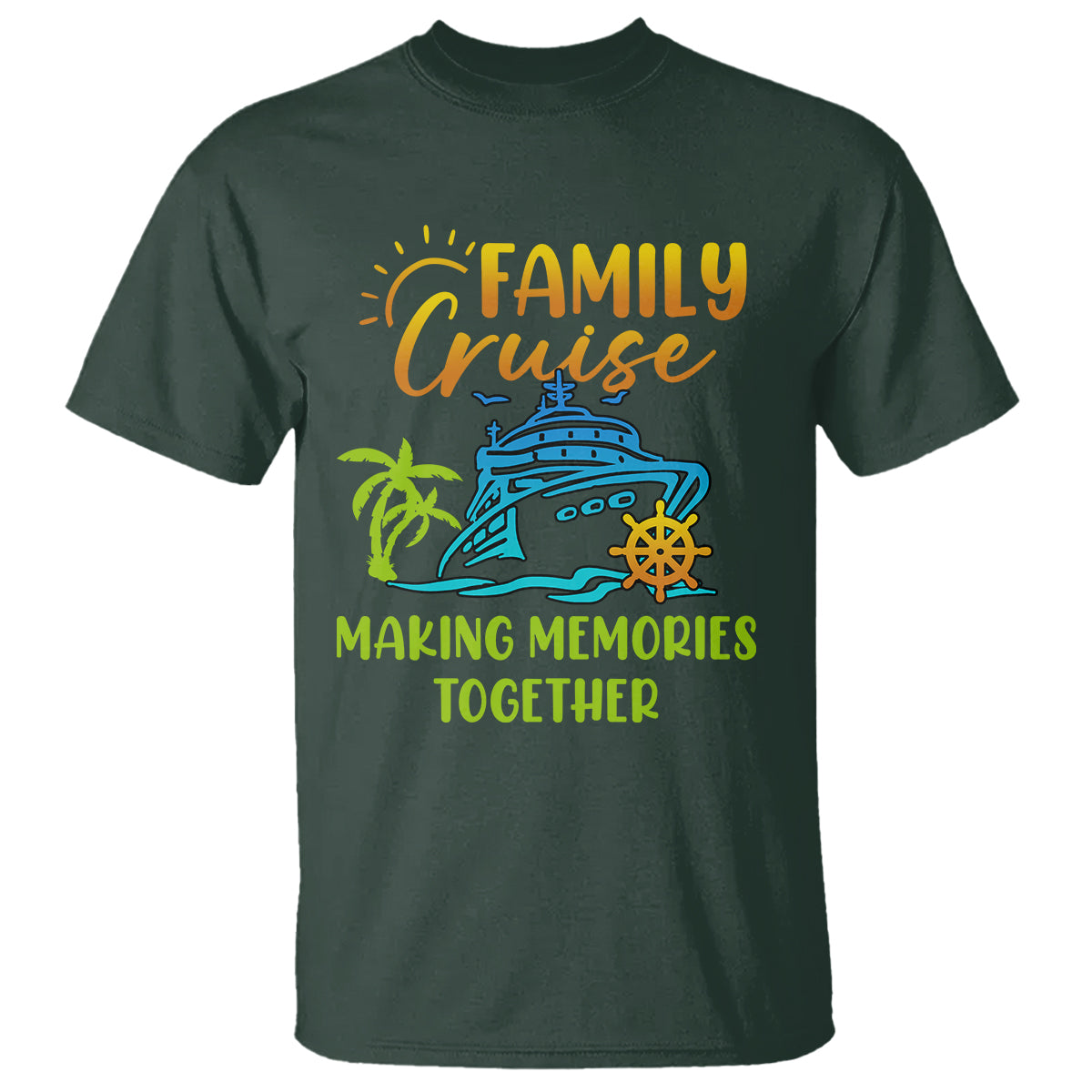 family-cruise-t-shirt-making-memories-together-trip-family-matching