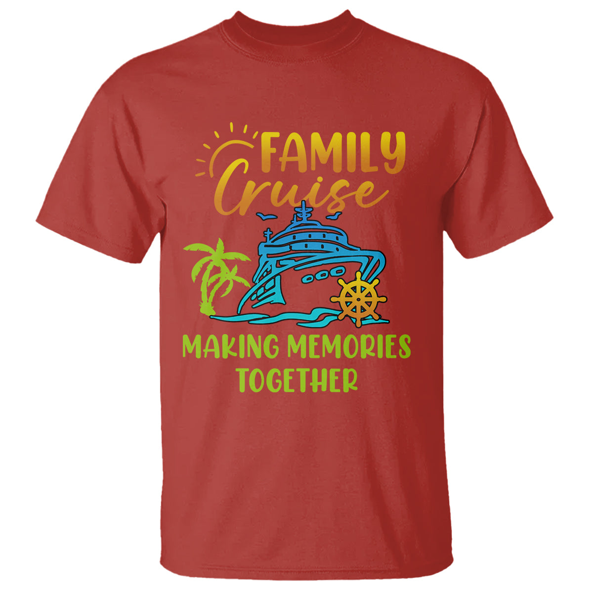 family-cruise-t-shirt-making-memories-together-trip-family-matching