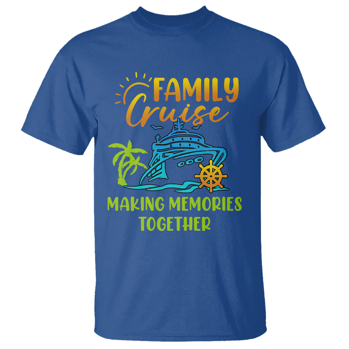 family-cruise-t-shirt-making-memories-together-trip-family-matching