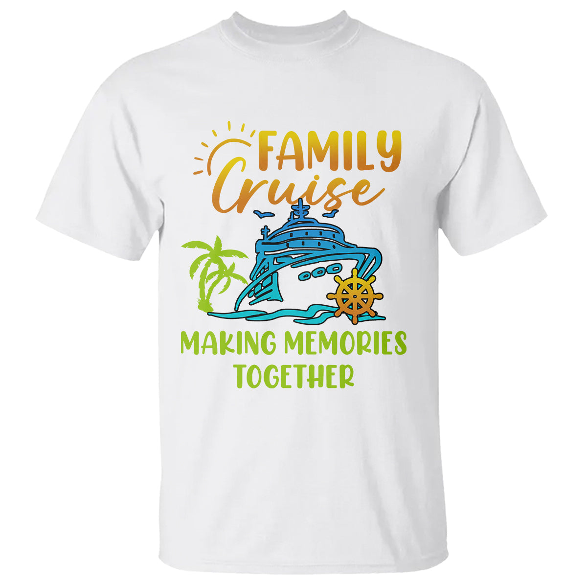 family-cruise-t-shirt-making-memories-together-trip-family-matching
