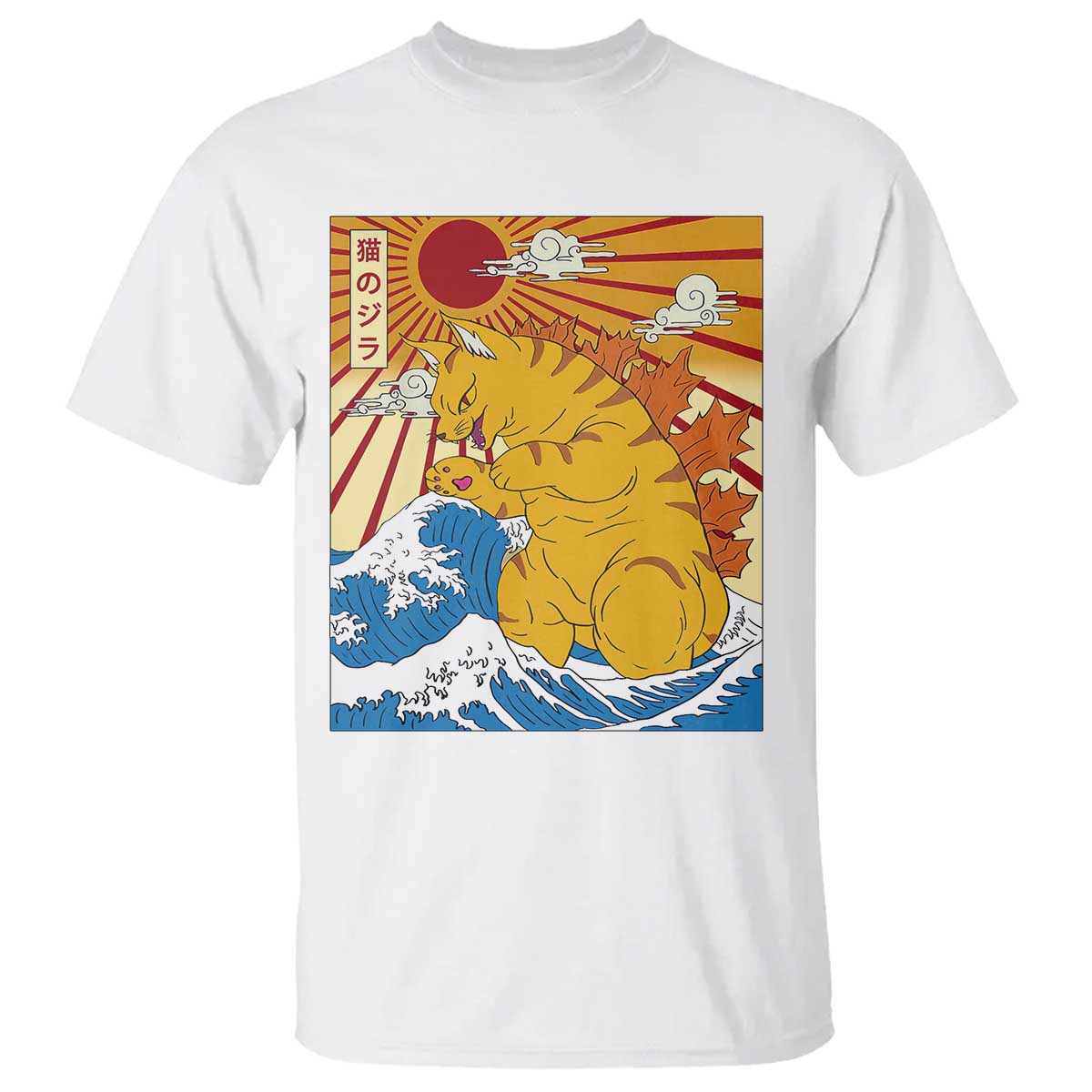 funny-cat-japanese-anime-kawaii-t-shirt-catzilla-meme-retro-vintage-graphic