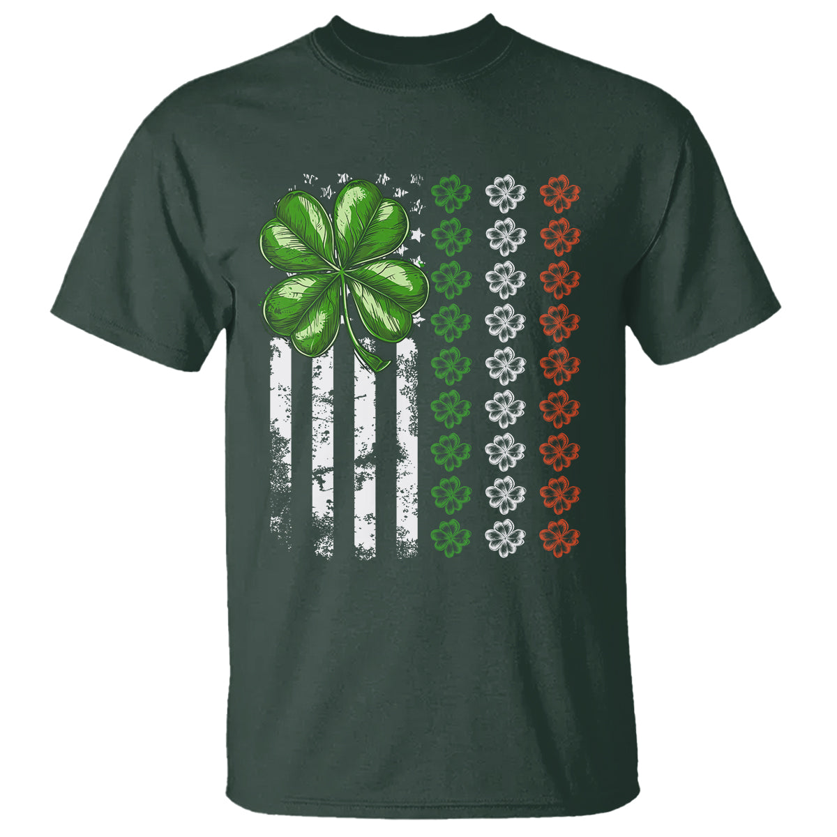 funny-st-patricks-day-t-shirt-shamrock-american-flag-1