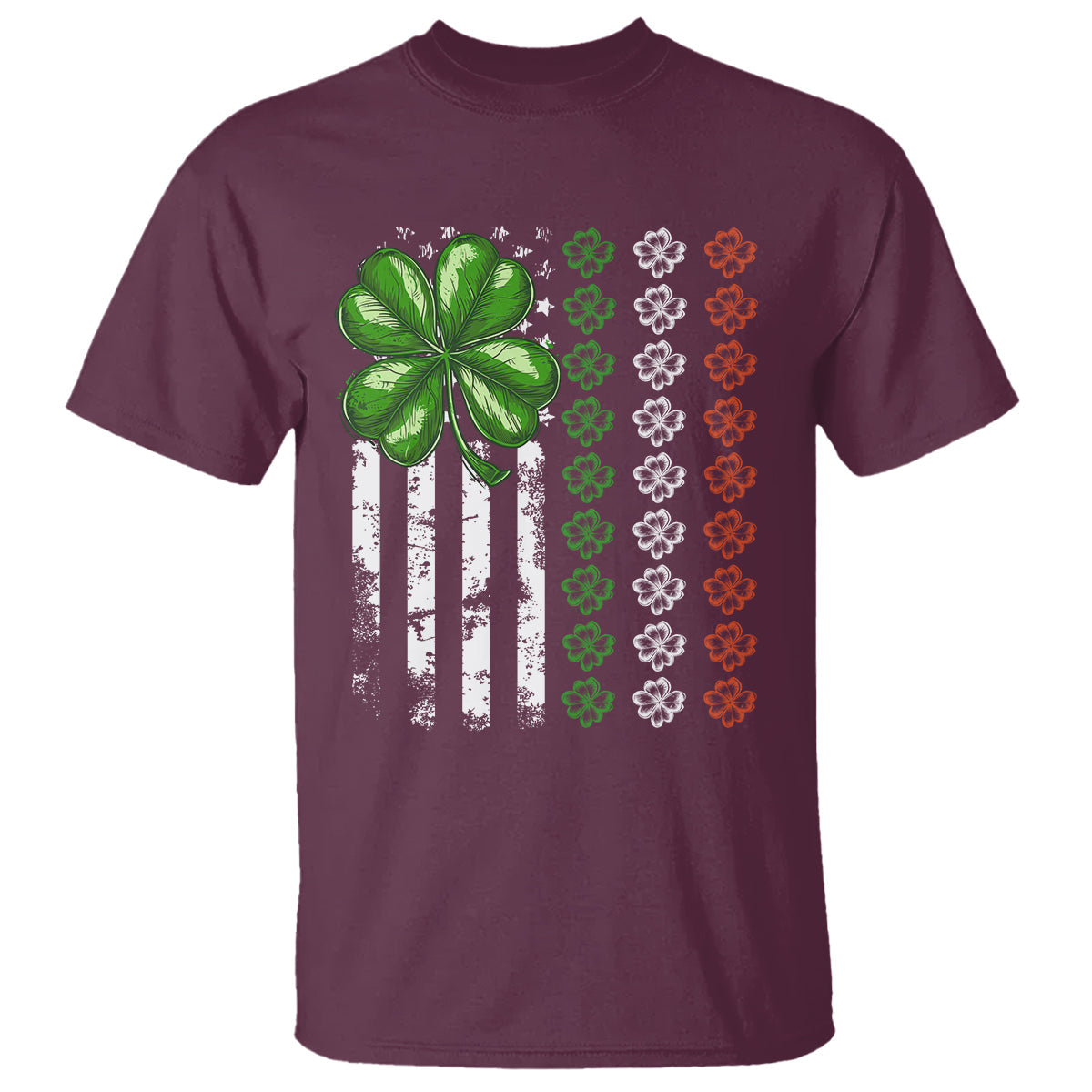 funny-st-patricks-day-t-shirt-shamrock-american-flag-1