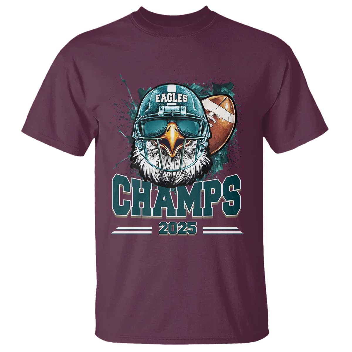 celebrated-eagles-t-shirt-championship-2025-retro