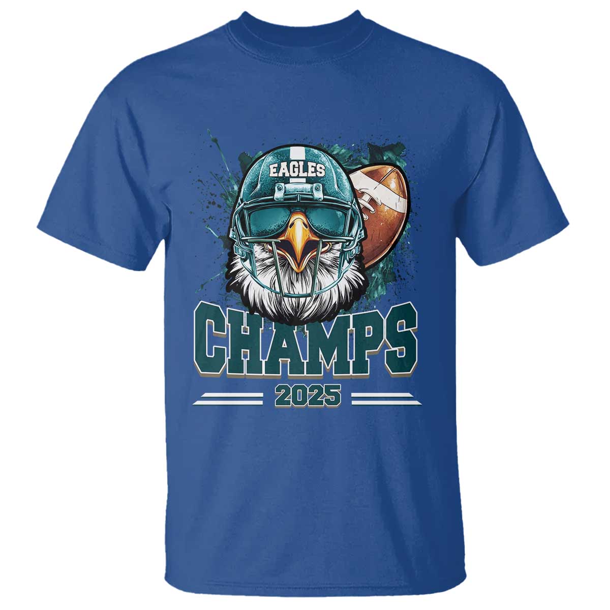 celebrated-eagles-t-shirt-championship-2025-retro