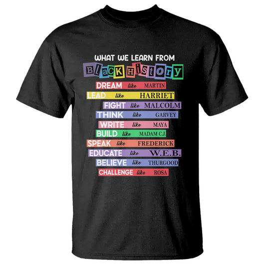 what-we-learn-from-black-history-t-shirt-celebration-african-american-roots-pride