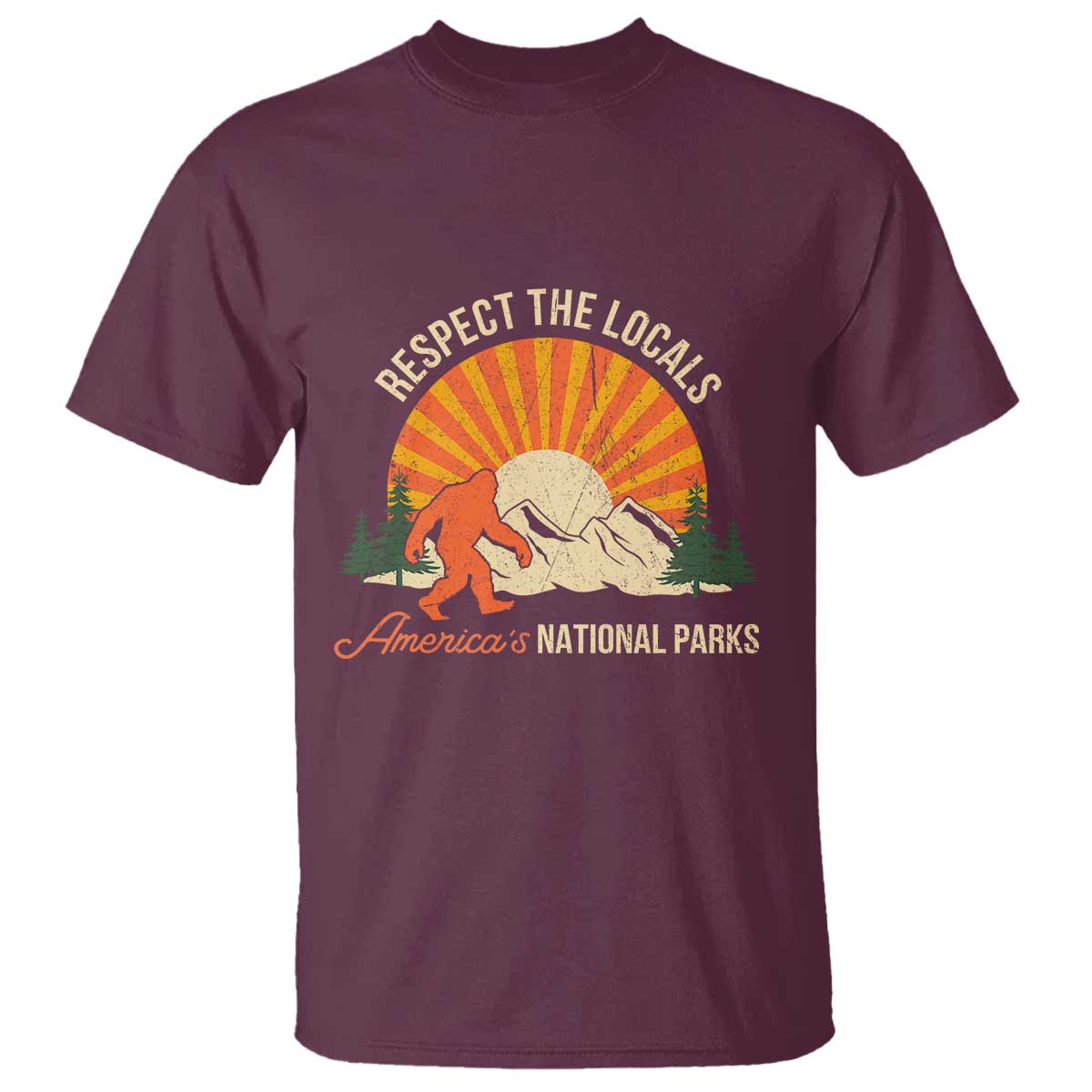 respect-the-locals-t-shirt-americas-national-parks-vintage-bigfoot