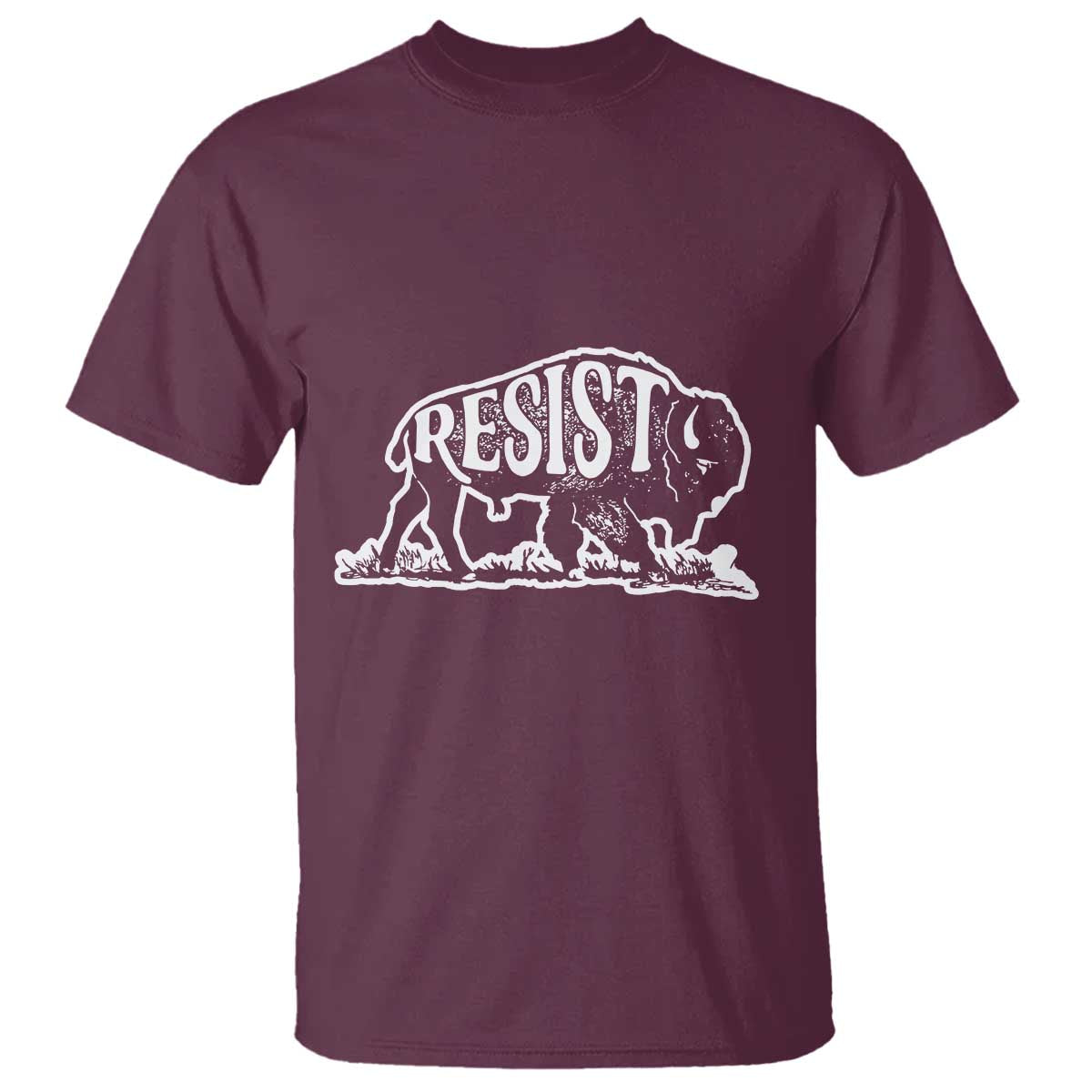protect-our-national-parks-t-shirt-bison-wildlife-resist