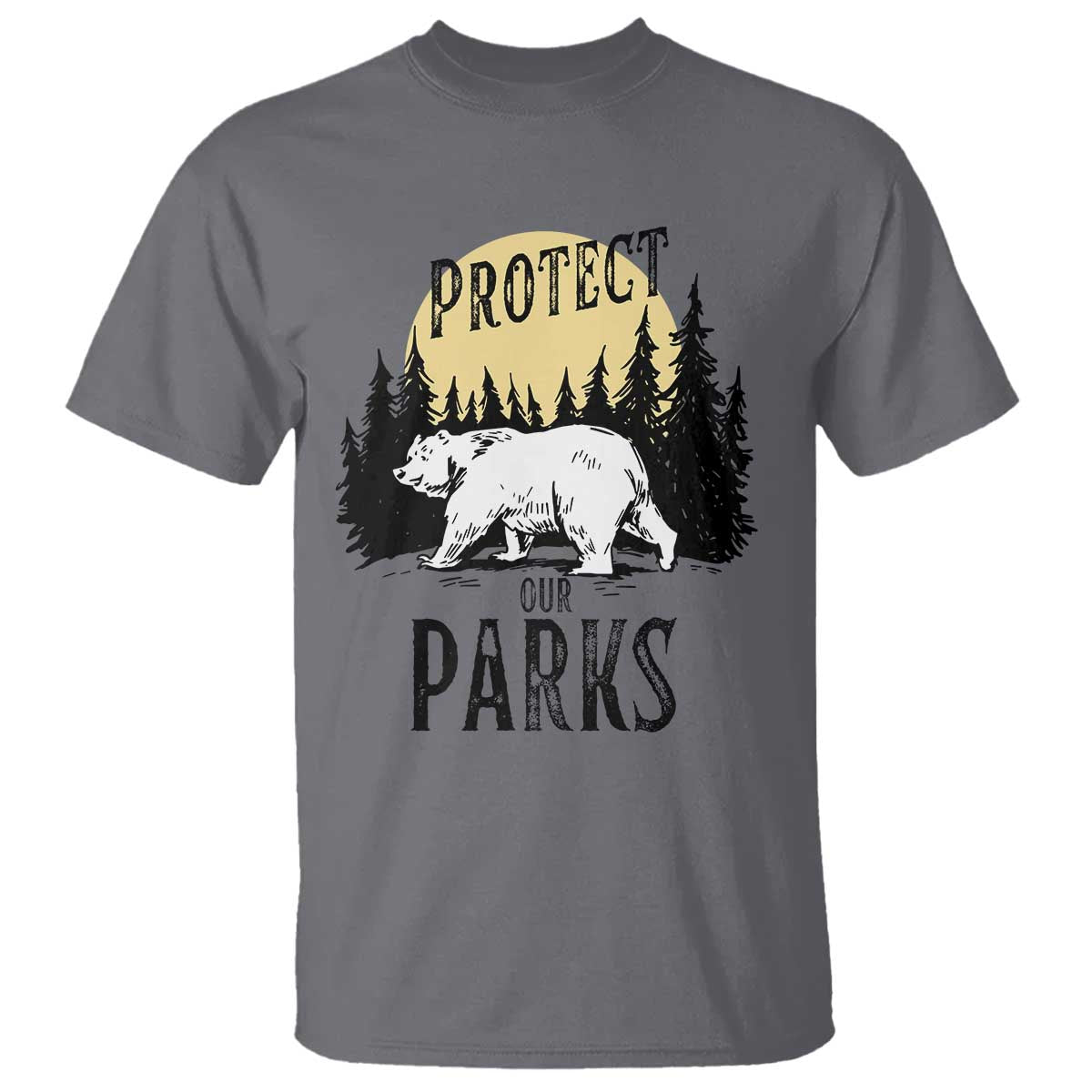 protect-our-parks-t-shirt-retro-bear-forest-nature-graphic