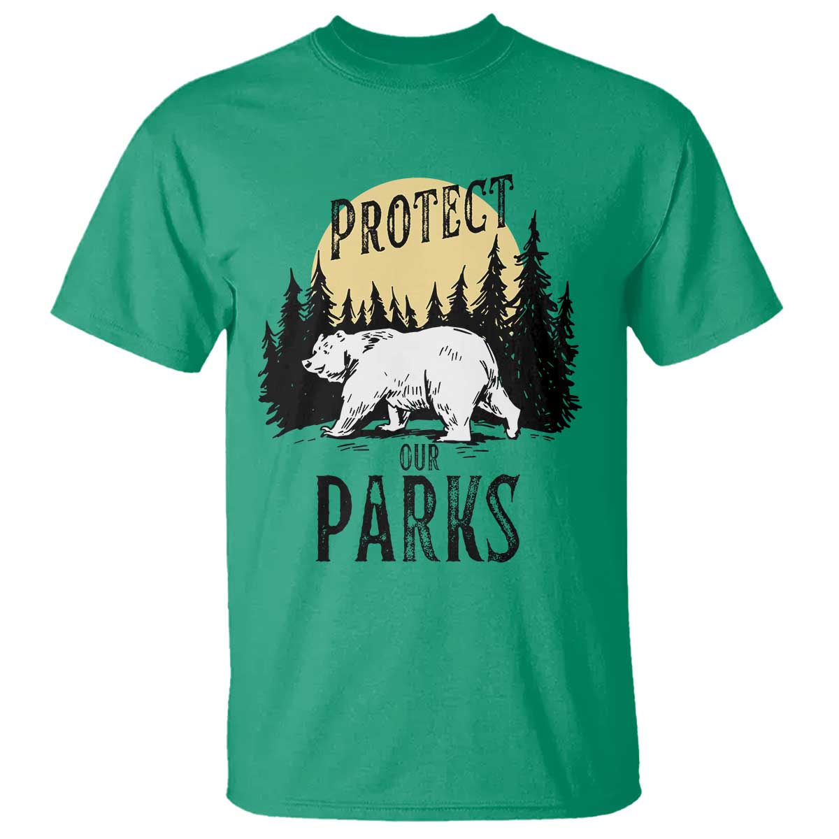 protect-our-parks-t-shirt-retro-bear-forest-nature-graphic