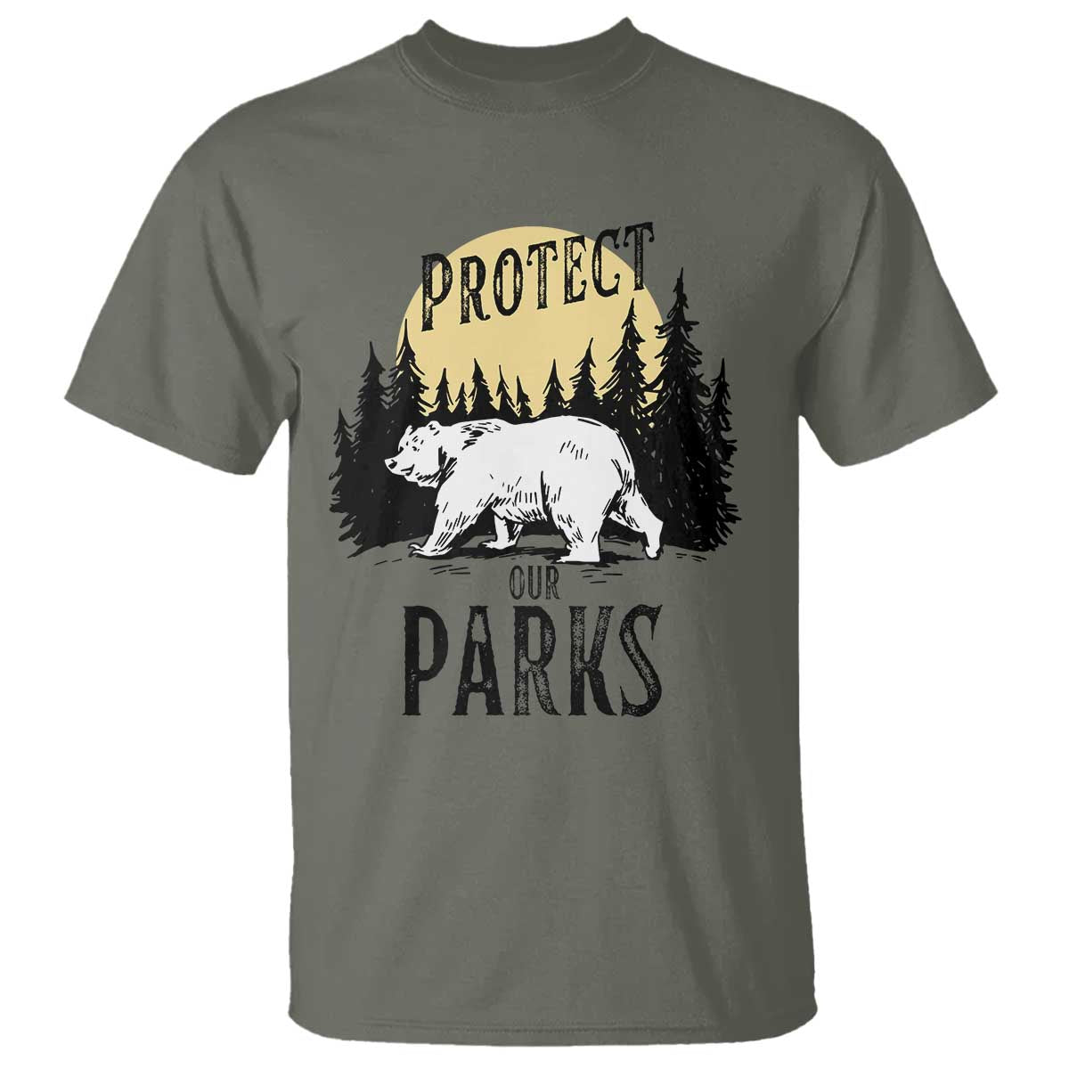 protect-our-parks-t-shirt-retro-bear-forest-nature-graphic