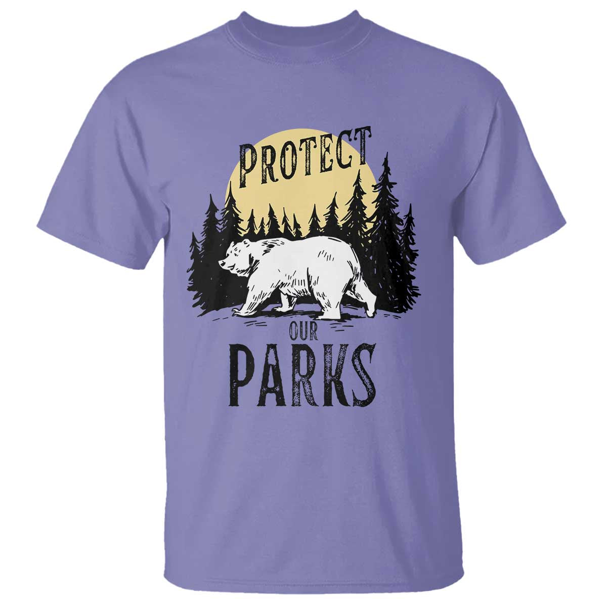 protect-our-parks-t-shirt-retro-bear-forest-nature-graphic