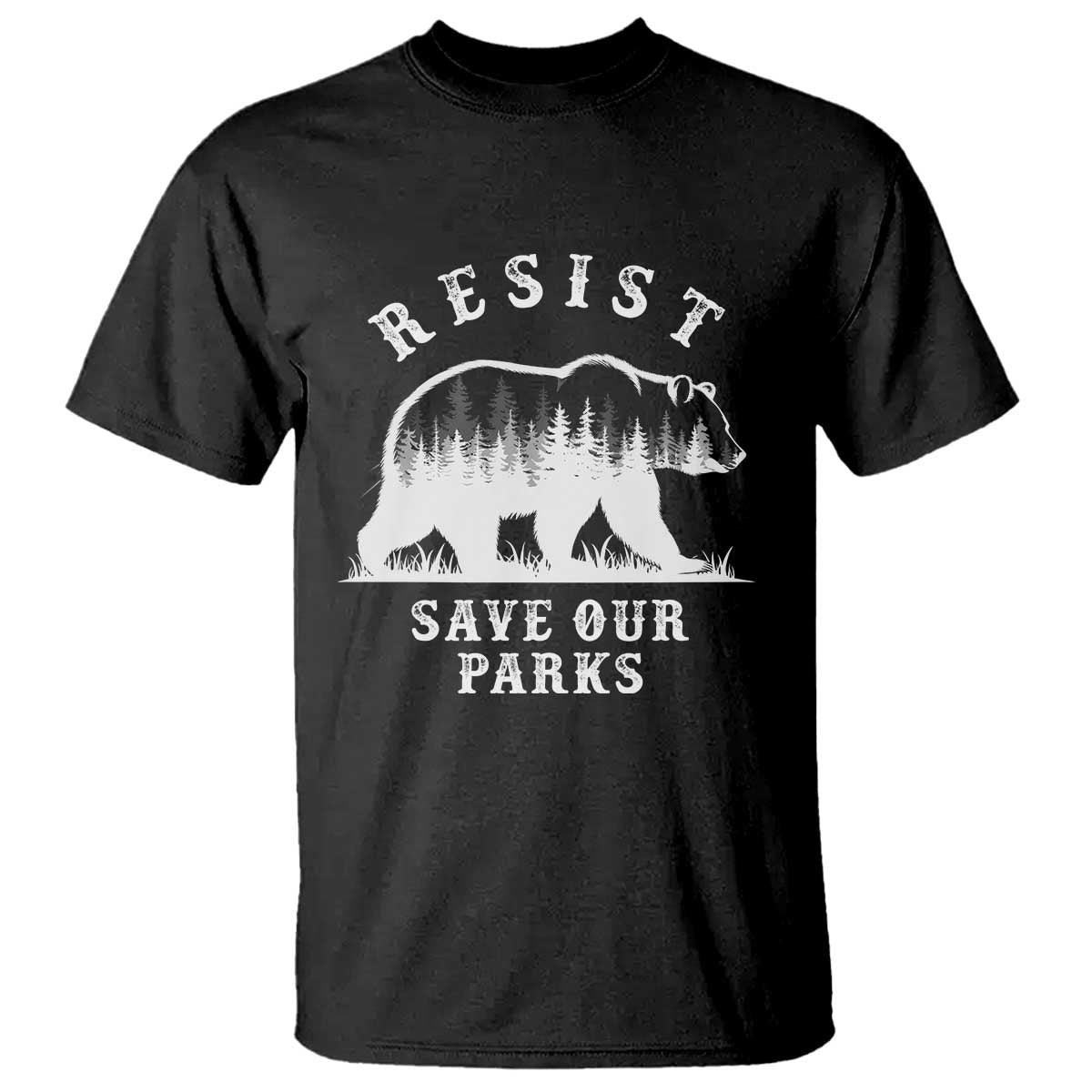 resist-save-our-parks-t-shirt-bear-us-national-parks-wildlife-nature
