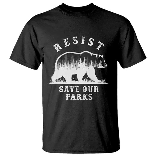 resist-save-our-parks-t-shirt-bear-us-national-parks-wildlife-nature