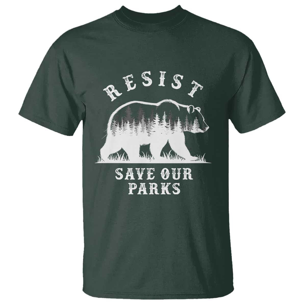 resist-save-our-parks-t-shirt-bear-us-national-parks-wildlife-nature