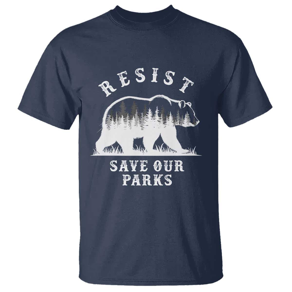 resist-save-our-parks-t-shirt-bear-us-national-parks-wildlife-nature