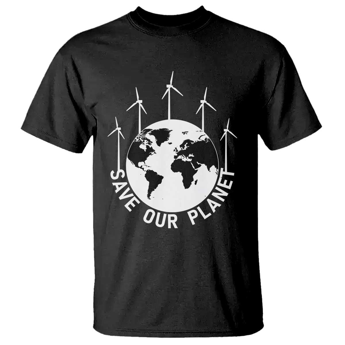 save-our-planet-t-shirt-wind-power-electricity-earth-day-2025