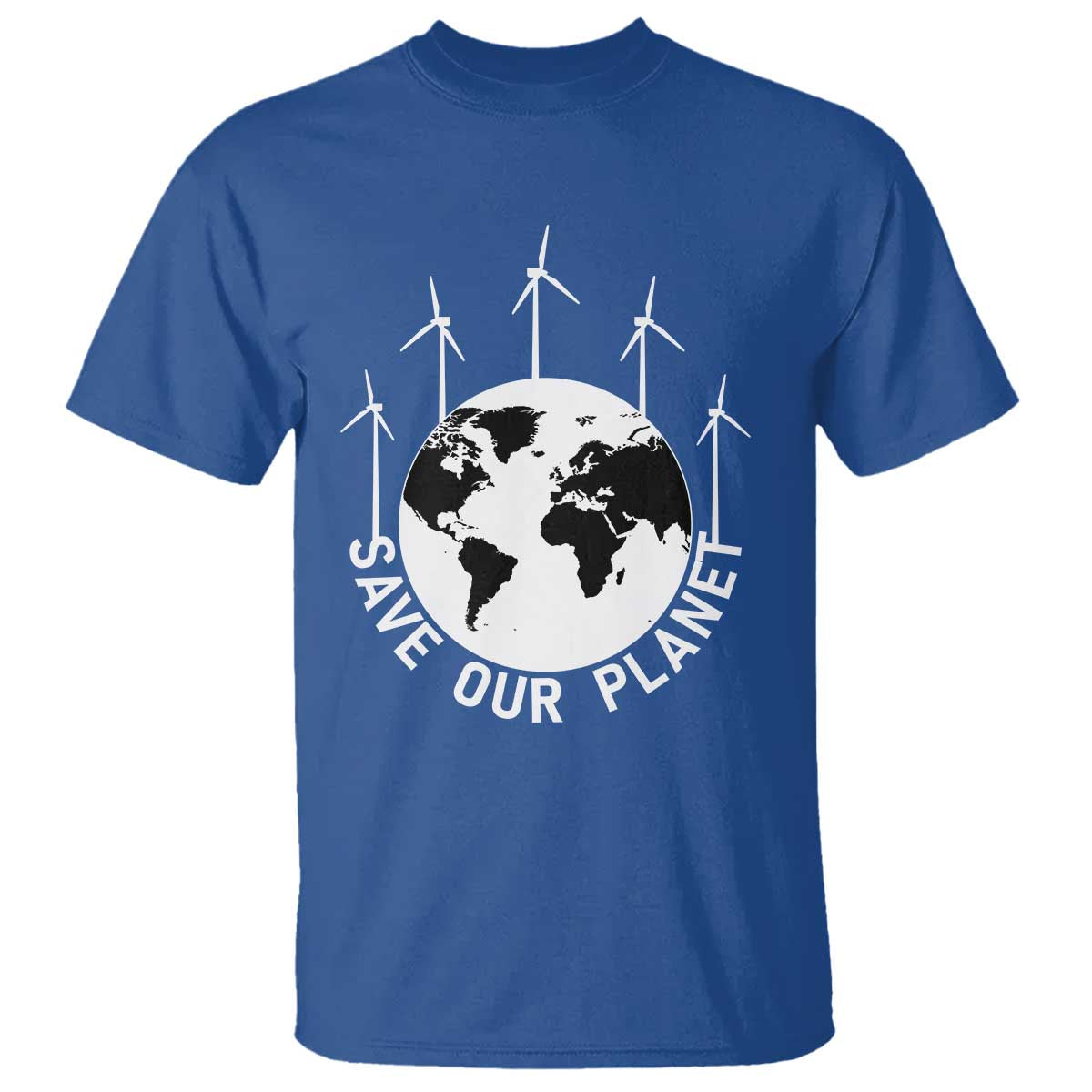 save-our-planet-t-shirt-wind-power-electricity-earth-day-2025