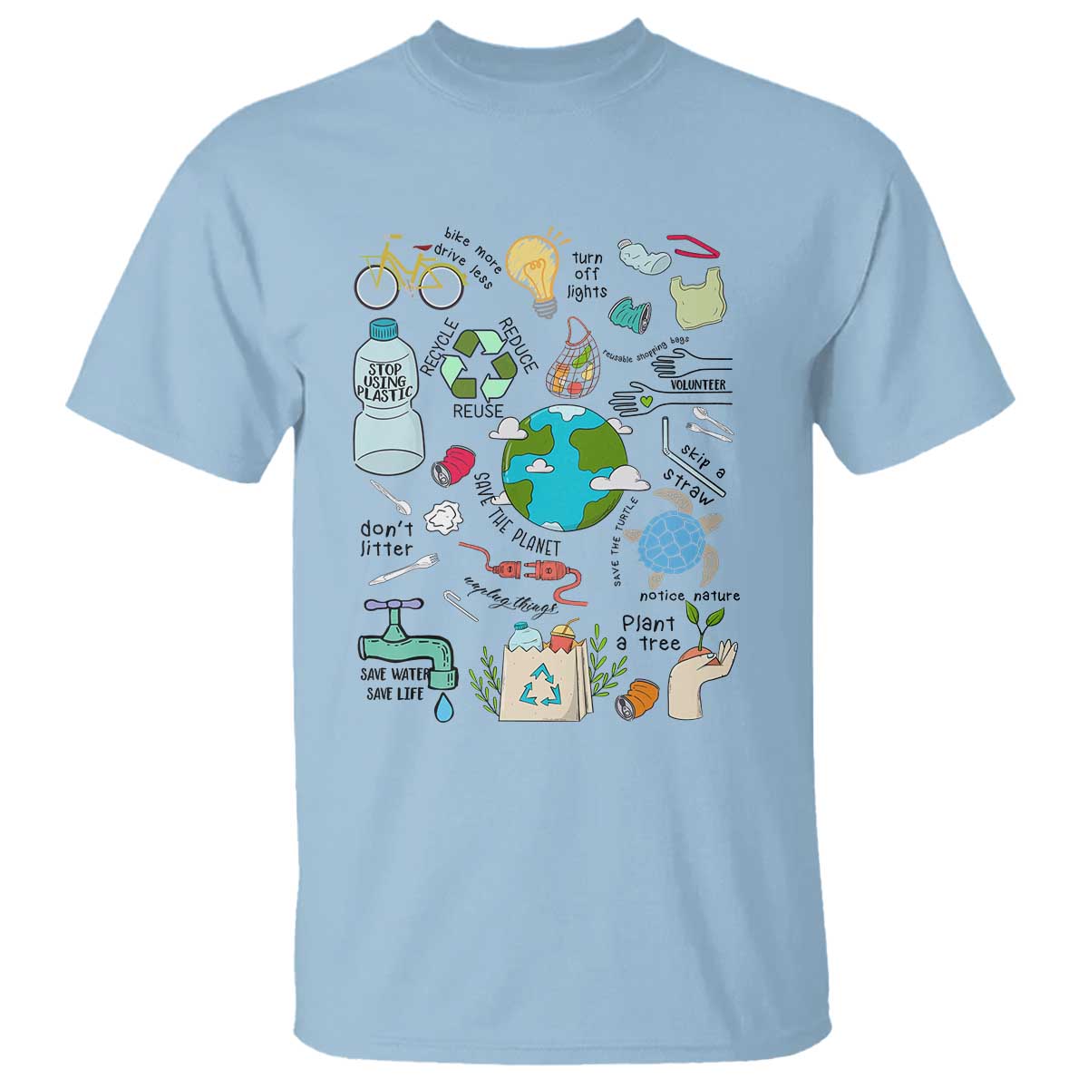 save-the-planet-t-shirt-earth-day-protect-nature-environmental-recycling