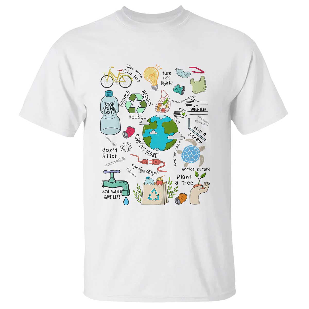 save-the-planet-t-shirt-earth-day-protect-nature-environmental-recycling