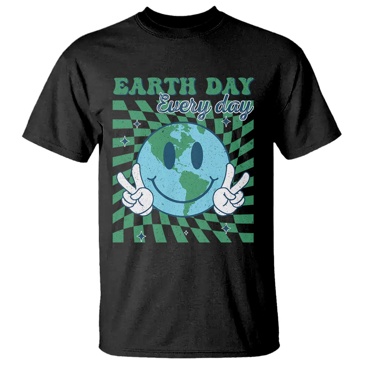 earth-day-everyday-t-shirt-smile-face-hippie-planet-anniversary