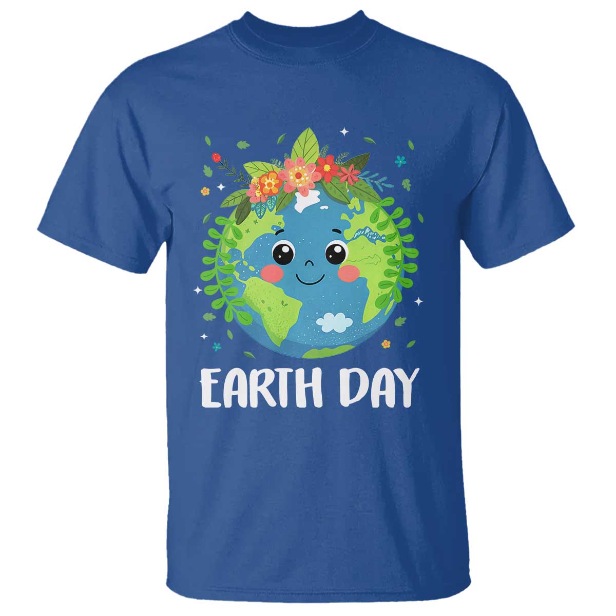 happy-earth-day-t-shirt-cute-earth-with-floral